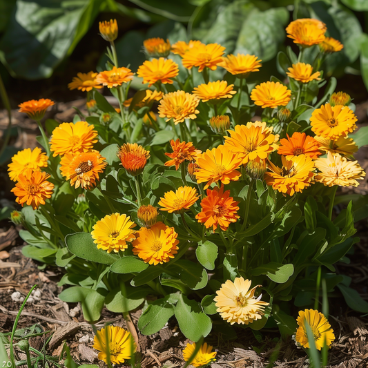 Calendula Pacific Beauty Seeds, Bright Blooms, Medicinal, Non-GMO, Easy to Grow for Planting Indoor & Outdoor Gardening