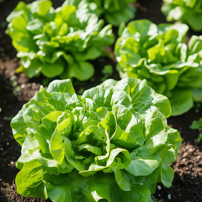 Lettuce Seeds, Buttercrunch Heirloom, Sweet Flavor, Tender Leaves, Non-GMO, Easy to Grow for Planting Indoor & Outdoor Gardening