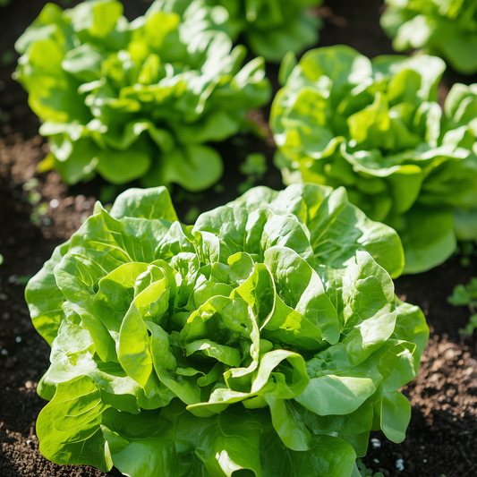 Lettuce Seeds, Buttercrunch Heirloom, Sweet Flavor, Tender Leaves, Non-GMO, Easy to Grow for Planting Indoor & Outdoor Gardening