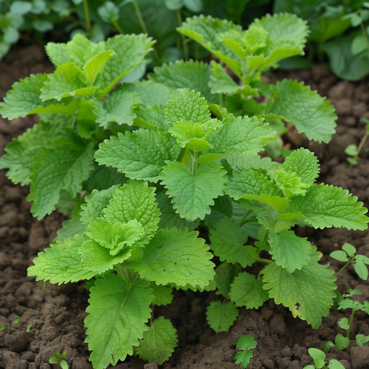 Lemon Balm Seeds, Heirloom, Herbal Tea Plant, Fast Growing, Non-GMO, Easy to Grow for Planting Indoor & Outdoor Gardening