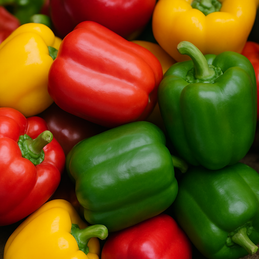 California Wonder Pepper Seeds, Sweet Bell, High Yield, Non-GMO, Fast Growing, Easy to Grow for Planting Indoor & Outdoor Gardening